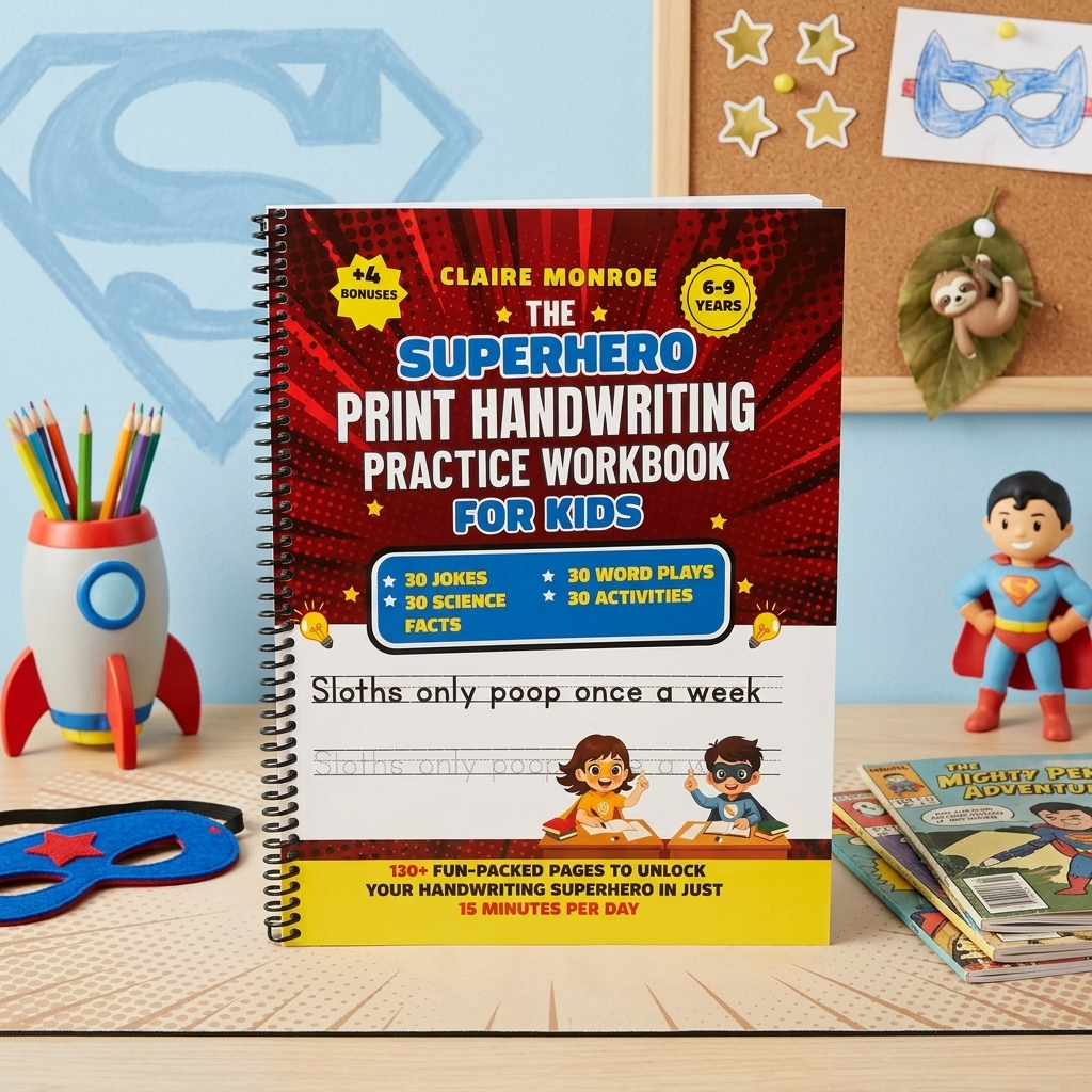 Superhero Handwriting