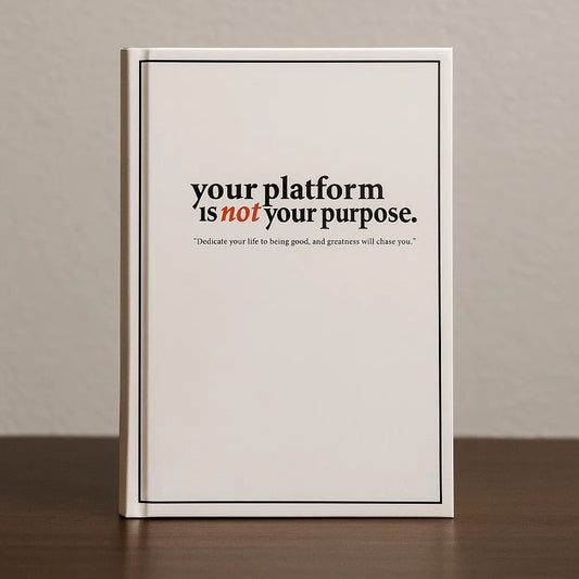 Your Platform Is Not Your Purpose (50% OFF)
