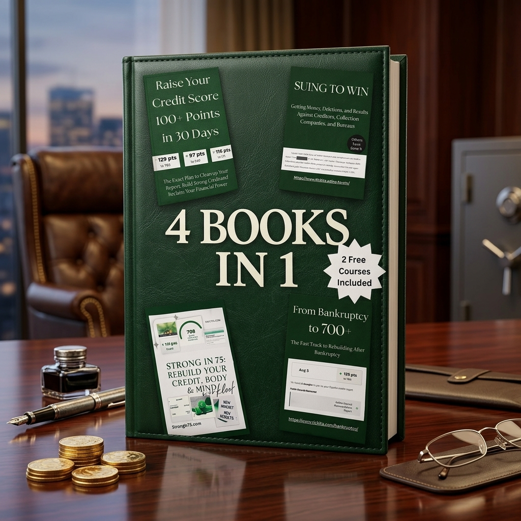 4-in-1 Bankruptcy Credit Repair Book