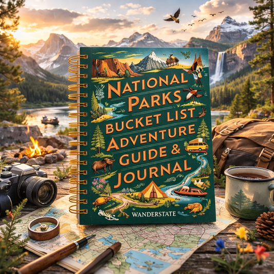 National Parks Bucket List Adventure Guide & Journal